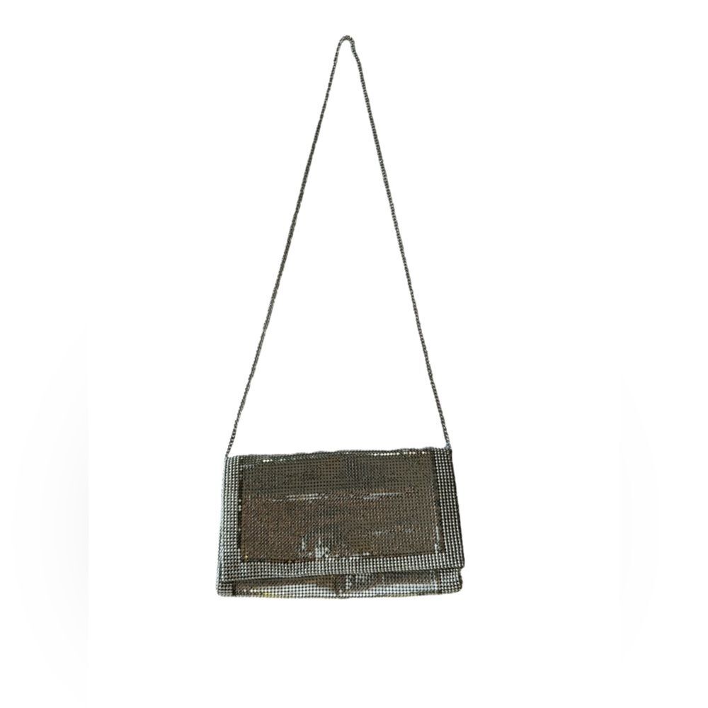 Whiting and Davis Purse Vintage Made In USA Chain Mesh Envelope Purse Vintage